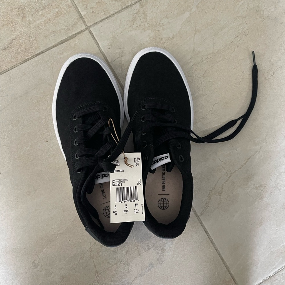 [Adidas] Vulc Raid3r Skate Shoe Black